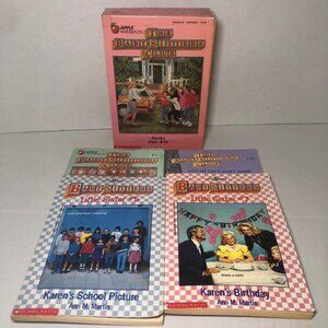 Lot Of 8 Baby-Sitters Club Books Vintage Paperback Ann M. Martin Set
